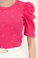 Pink női blúz pamut szűk szabású 6 - StarShinerS.hu