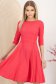 Pink ruha - StarShinerS midi harang georgette 1 - StarShinerS.hu