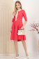 Pink ruha - StarShinerS midi harang georgette 3 - StarShinerS.hu
