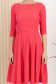 Pink ruha - StarShinerS midi harang georgette 4 - StarShinerS.hu