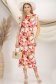 Pink ruha midi lycra ceruza 3 - StarShinerS.hu