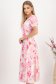 Pink ruha - StarShinerS muszlin midi harang 2 - StarShinerS.hu