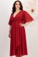 Burgundy ruha muszlin midi harang 2 - StarShinerS.hu