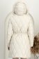 Ivoire testhezálló steppelt dzseki, levehető műszőrme betéttel a kapucninál 5 - StarShinerS.hu