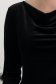 Fekete - StarShinerS bársony női blúz szűk szabású 4 - StarShinerS.hu