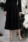 Fekete szoknya - StarShinerS harang midi bársony 1 - StarShinerS.hu