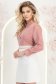 Női, pink szatén ing, hosszú ujjú, bő szabású 2 - StarShinerS.hu
