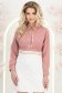 Női, pink szatén ing, hosszú ujjú, bő szabású 3 - StarShinerS.hu