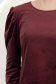 Burgundy bársony női blúz 4 - StarShinerS.hu