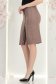 Mocha színű, térdig érő ceruzaszoknya díszítő pánttal és szegecsekkel – StarShinerS 3 - StarShinerS.hu
