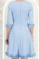 Világoskék ruha jersey ruha, rövid, bő szabású, fodros ujjakkal - StarShinerS 6 - StarShinerS.hu