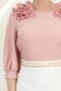 Púder rózsaszín női blúz - StarShinerS bő szabású könnyed 4 - StarShinerS.hu