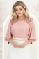 Púder rózsaszín női blúz - StarShinerS bő szabású könnyed 1 - StarShinerS.hu