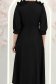 Fekete ruha - StarShinerS könnyed midi harang 6 - StarShinerS.hu