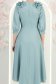 Mentazöld ruha - StarShinerS könnyed midi harang 6 - StarShinerS.hu