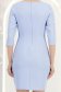 Világoskék ruha - StarShinerS ceruza rövid rugalmas szövet 6 - StarShinerS.hu