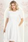 Ivoire ruha - StarShinerS harang térdig érő rugalmas szövet 2 - StarShinerS.hu