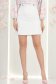 Ivoire szoknya - StarShinerS rövid rugalmas szövet a-vonalú 4 - StarShinerS.hu