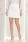 Ivoire szoknya - StarShinerS rövid rugalmas szövet a-vonalú 1 - StarShinerS.hu