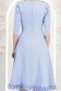 Világoskék ruha - StarShinerS harang midi rugalmas szövet 6 - StarShinerS.hu