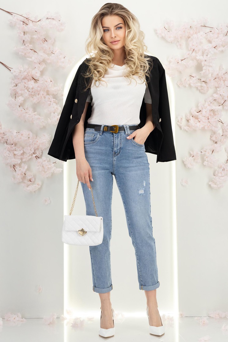 StarShinerS Kék farmer skinny farmer