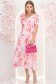 Pink ruha - StarShinerS muszlin midi harang 3 - StarShinerS.hu