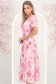 Pink ruha - StarShinerS muszlin midi harang 2 - StarShinerS.hu