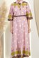 Pink ruha pamut harang midi 4 - StarShinerS.hu