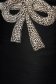 Fekete Sherri Hill fűzős harang ruha strassz köves díszítés 4 - StarShinerS.hu