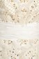 Fehér Sherri Hill fűzős ruha csipkéből strassz köves díszítéssel 5 - StarShinerS.hu