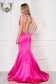 Pink Sherri Hill ruha mellrésznél szivacsos szatén anyagból szirén tipusú teljesen kivágott hátrésszel 2 - StarShinerS.hu