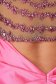 Pink Sherri Hill luxus szirén tipusú pántos hosszú dekoltált ruha strassz köves díszítéssel 4 - StarShinerS.hu