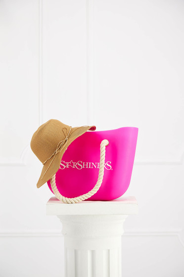 Táskák, Pink - StarShinerS táska strandi írásos mintával - StarShinerS.hu