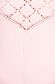 Rózsaszínű MissQ hosszú kötött magasnyakú pulóver 4 - StarShinerS.hu