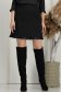 Hétköznapi rövid StarShinerS fekete szoknya 1 - StarShinerS.hu