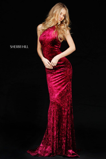 Burgundy Sherri Hill 51424 Ruha