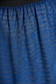 Kék StarShinerS szoknya casual derékban rugalmas áttetsző anyagból készült béléssel 4 - StarShinerS.hu