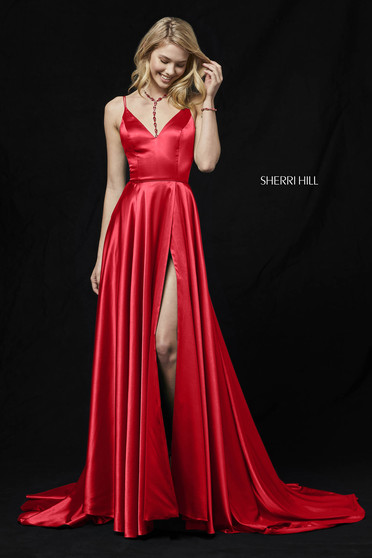 Piros Sherri Hill 52119 Ruha