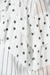 Fehér LaDonna irodai bő szabású női blúz fátyol anyag belső béléssel fodros felsőrésszel 4 - StarShinerS.hu