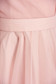 Világos rózsaszínű Ana Radu luxus egy vállas deréktól bővülő szabású ruha béléssel övvel ellátva 3 - StarShinerS.hu
