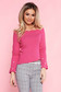 Pink SunShine casual pulóver szűk szabás kötött anyag gyöngy díszítéssel 1 - StarShinerS.hu