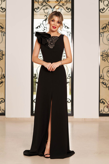 Luxus ruhák, Fekete StarShinerS luxus ruha - StarShinerS.hu