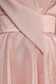 Rózsaszínű Ana Radu alkalmi hosszú harang ruha v-dekoltázzsal 4 - StarShinerS.hu