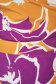 Mustar hétköznapi harang ruha v-dekoltázzsal finom tapintású anyag virágmintás díszítéssel 4 - StarShinerS.hu