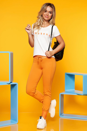 Mustar SunShine casual két részes női kosztüm nadrággal rugalmas pamutból
