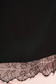 Fekete StarShinerS elegáns bő szabású női blúz fátyol anyag csipke díszítéssel 4 - StarShinerS.hu