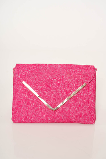 Pink casual műbőr táska