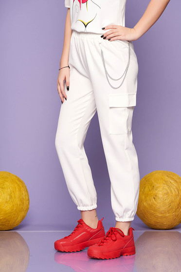 Ivory casual magas derekú 3/4-es nadrág tartozékkal