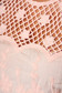 Pink bő szabású rövid casual felső rugalmatlan pamutból 3 - StarShinerS.hu