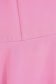 Világos rózsaszínű StarShinerS elegáns fodros rövid ruha vékony szövetből 4 - StarShinerS.hu